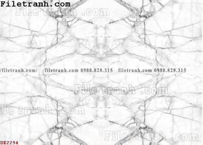 File in lụa File vân đá đá cẩm thạch đối xứng DX2294 (tân cổ điển) File vân đá đá cẩm thạch đối xứng DX2294