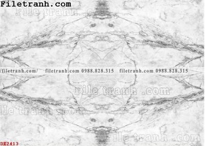 File tranh File vân đá đá cẩm thạch đối xứng DX2413 (bản gốc) trang trí văn phòng