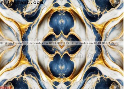 Download file File vân đá đá cẩm thạch đối xứng DX2654 (gốc) in mica cao cấp