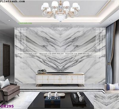 File gốc in ấn File vân đá đối xứng DX295 độ phân giải cao