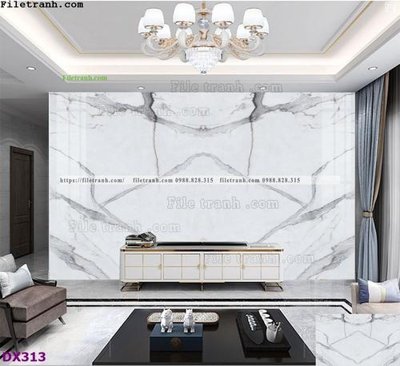 File gốc File vân đá đối xứng DX313 (in tráng gương) sang trọng