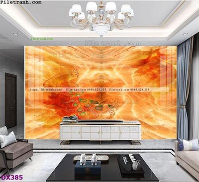 File gốc File vân đá đối xứng DX385 (in lụa) họa tiết 3D