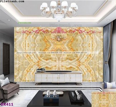 Hình ảnh file gốc File vân đá đối xứng DX411 (chất lượng cao)