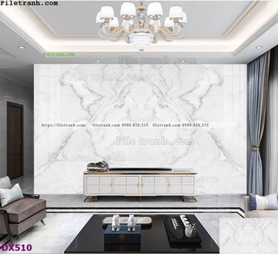 File in trần File vân đá đối xứng DX510 (file gốc) xuyên sáng