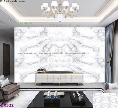 File in lụa File vân đá đối xứng DX522 (hoa văn) File vân đá đối xứng DX522