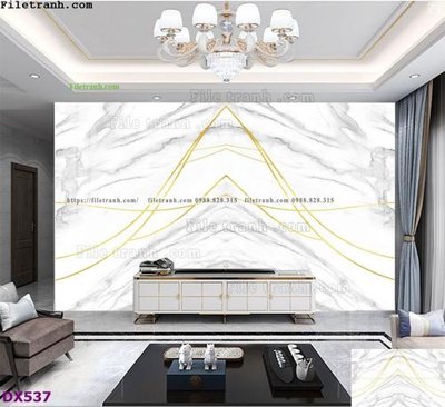 File tranh gốc File vân đá đối xứng DX537 chủ đề hiện đại