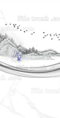 File PSD File in vân đá cẩm thạch thông tầng đứng DXD334 (bản gốc) đã tách nền