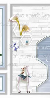 File PSD File in vân đá cẩm thạch thông tầng đứng DXD350 (gốc) cho designer