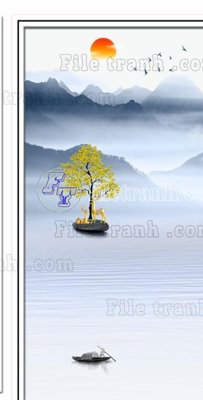 File gốc File in vân đá cẩm thạch thông tầng đứng DXD357 (phiên bản chuẩn) để in ấn