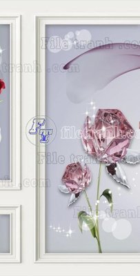 File tranh File in vân đá cẩm thạch thông tầng đứng DXD376 (ảnh gốc) không bị mờ