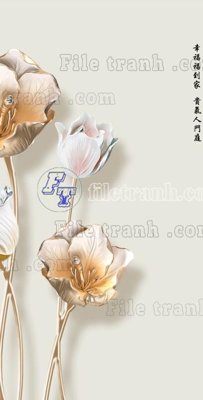 Download file gốc File in vân đá cẩm thạch thông tầng đứng DXD380 (in mica) trang trí