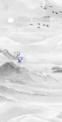 File in ấn File in vân đá cẩm thạch thông tầng đứng DXD53 (bản gốc) từ file gốc