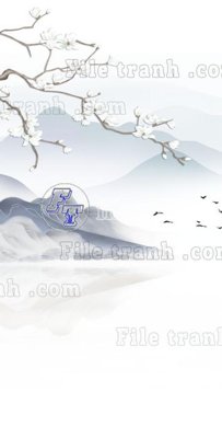 File ảnh File in vân đá cẩm thạch thông tầng đứng DXD99 (gốc) in poster