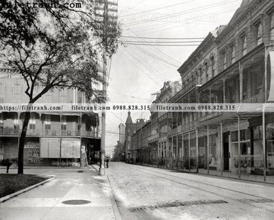 File tranh gốc Dauphin Street_ 1906 (bản quyền) độc đáo