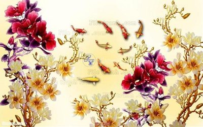 Tải file File tranh điêu khắc DK4 (gốc) chủ đề hoa sen