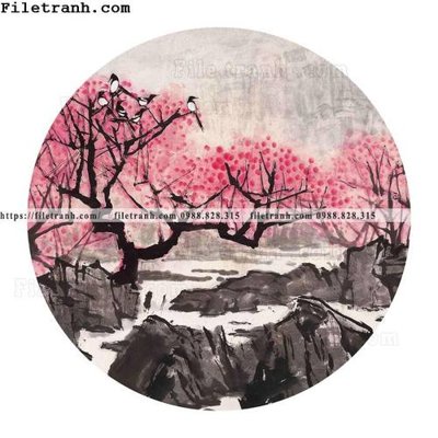 File gốc in ấn Dong hoa va chim moi cua Trung Quoc 255 chất lượng vượt trội