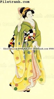 File tranh trang trí Dong tranh son dau co dien Chau Au 101 (file gốc)