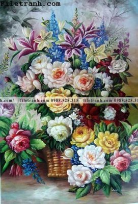 Chi tiết file tranh tráng gương Dong tranh son dau co dien Chau Au 147 (ảnh gốc)