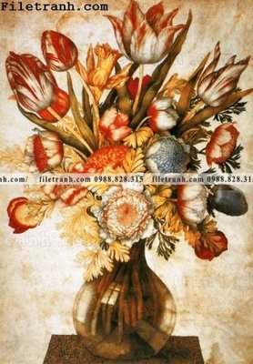 File gốc Dong tranh son dau co dien Chau Au 189 (in lụa) trang trí tường