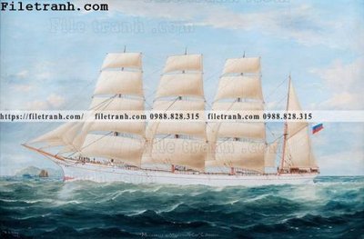 File gốc Dong tranh son dau co dien Chau Au 210 (ảnh chi tiết) để in ấn