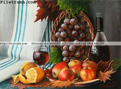 Tải file Dong tranh son dau co dien Chau Au 252 (PSD) cho in tranh kính