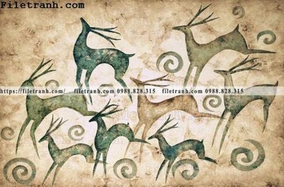 Download file gốc Dong tranh son dau co dien Chau Au 276 (in mica) trang trí