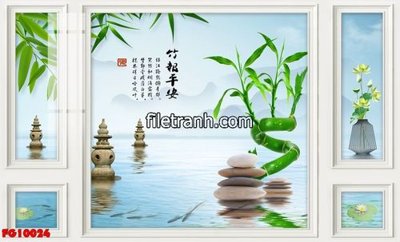 File ảnh File in tranh tường hiện đại FG10024 (gốc) in decal dán tường