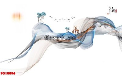 Cung cấp file tranh gốc File in tranh tường hiện đại FG10096 độc quyền