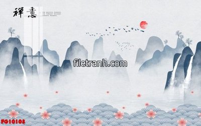 File gốc File in tranh tường hiện đại FG10103 (PNG) trong suốt (transparent)