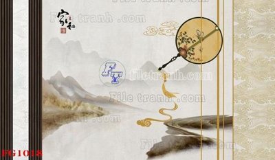 Tải file File in tranh tường hiện đại FG1018 (gốc) in trên mọi chất liệu