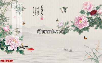 File tranh File in tranh tường hiện đại FG10239 (gốc) chủ đề động vật