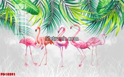 File tranh gốc in trần nhà File in tranh tường hiện đại FG10291 3D