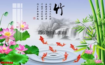 File PSD File in tranh tường hiện đại FG10346 (bản gốc) dễ dàng edit