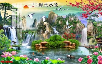 File gốc File in tranh tường hiện đại FG10366 (in 3D) cho trang trí