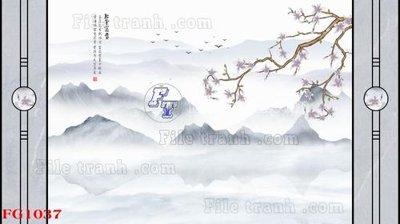 File tranh quảng cáo File in tranh tường hiện đại FG1037 (download file gốc)