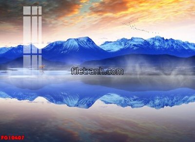 File tranh quảng cáo File in tranh tường hiện đại FG10407 (file gốc) chuyên nghiệp