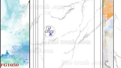 File gốc File in tranh tường hiện đại FG1050 (in tráng gương) ốp tường