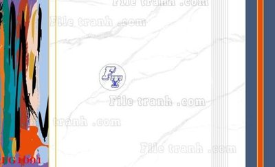 File in mica File in tranh tường hiện đại FG1091 (bản gốc) làm vách ngăn