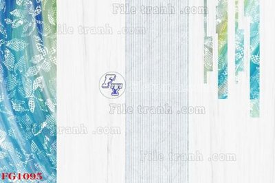 File gốc File in tranh tường hiện đại FG1095 (in lụa) tranh mã đáo