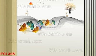 Tải file File in tranh tường hiện đại FG1268 (gốc) chủ đề tâm linh