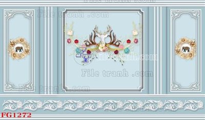 File gốc in ấn File in tranh tường hiện đại FG1272 chuẩn màu CMYK