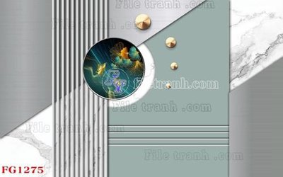 Tải file File in tranh tường hiện đại FG1275 (gốc) in ấn ngay lập tức