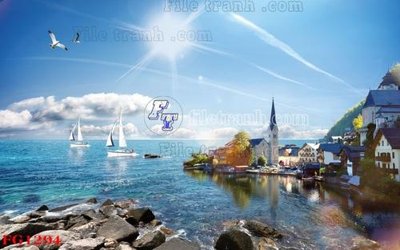 File tranh File in tranh tường hiện đại FG1294 (gốc) in film