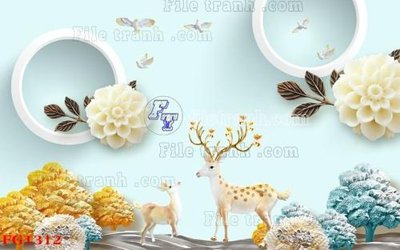 File gốc File in tranh tường hiện đại FG1312 (chủ đề hiện đại) trang trí