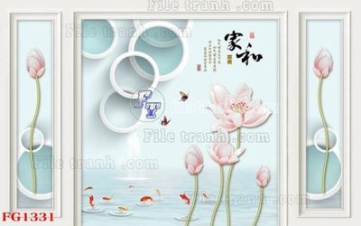 Download file ảnh gốc File in tranh tường hiện đại FG1331 để in ấn
