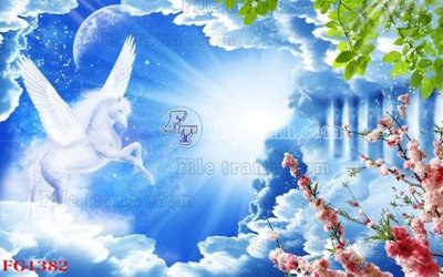 Tải file File in tranh tường hiện đại FG1382 (gốc) chủ đề phong thủy