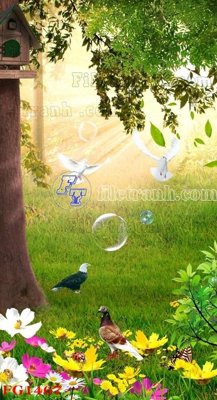 Ảnh gốc File in tranh tường hiện đại FG1467 (nét căng) in mica