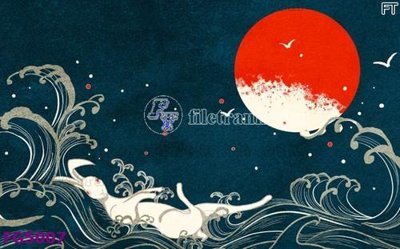 File gốc File in tranh tường hiện đại FG5007 (in lụa) tranh thuận buồm