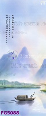 File tranh File in tranh tường hiện đại FG5088 (ảnh gốc) in trần 3D