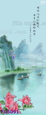 Ảnh mô tả file gốc in mica File in tranh tường hiện đại FG5091